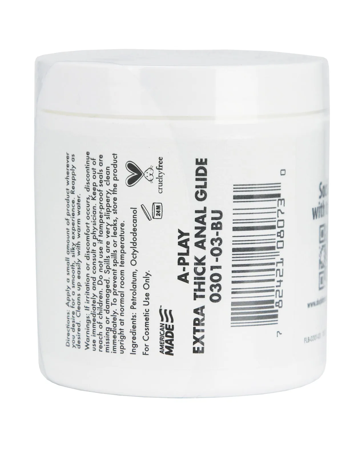A-Play Extra Thick ANAL Glide Cushioning Oil-Based 4.5 oz