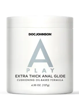 A-Play Extra Thick Anal Glide Cushioning Oil-Based Formula