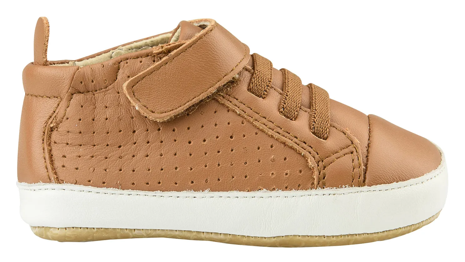 Old Soles Girl's & Boy's Bambini First Walker Sneakers - Tan/White